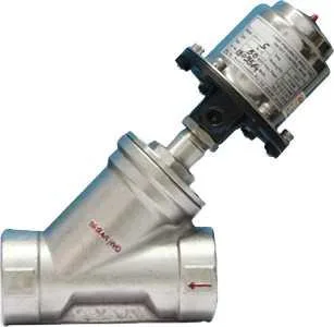 Y Type Pneumatic Control Valve
