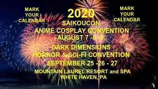 2020 DATES SET MARK YOUR CALENDAR