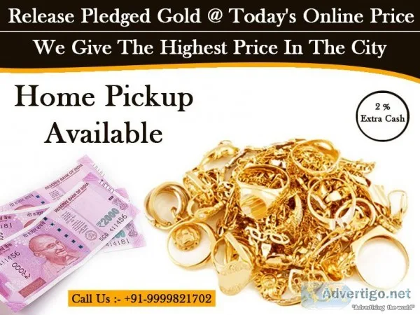 Transform gold into cash