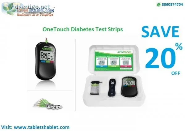 Buy Onetouch Glucose Test Strips Online  Upto 20% Off - Tabletsh