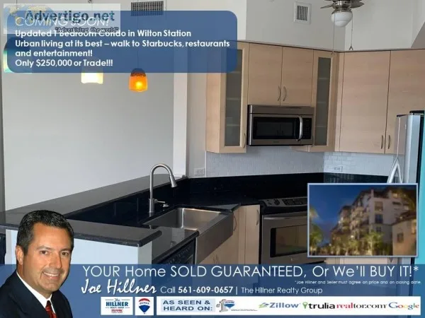 Coming Soon Updated 1 Bedroom Condo in Wilton Station