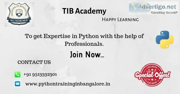 Python training in Bangalore