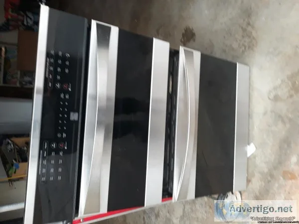 Conventional oven microwave combination wall unit