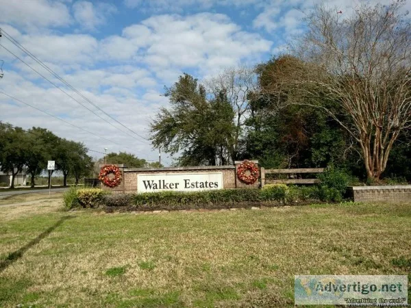 Pearland TX Lot Land for Sale Suitable for Building Home in Cul 