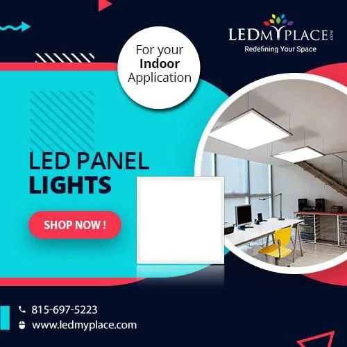 Replace Your Old Traditional Lighting Fixture With LED Panel Lig