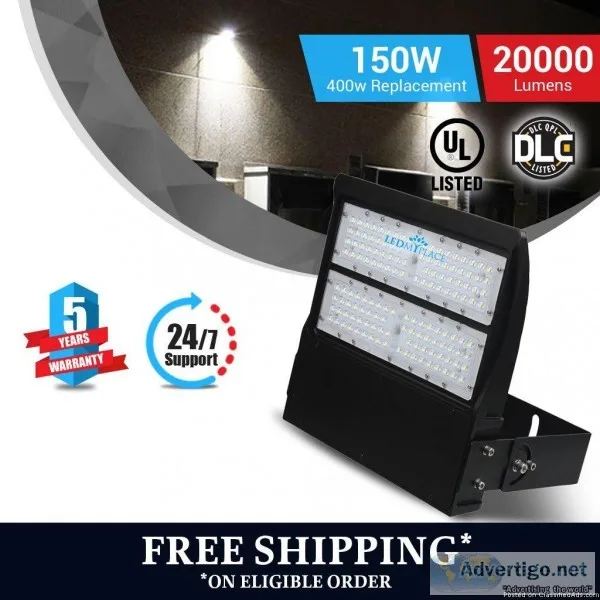 Excellent 150w LED Flood Light Fixture For outdoor Places -Hurry