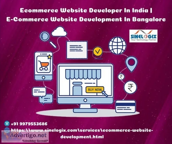 Ecommerce Website Developer In India  E-Commerce Website Develop