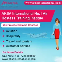 aksa international air hostess training institute indore
