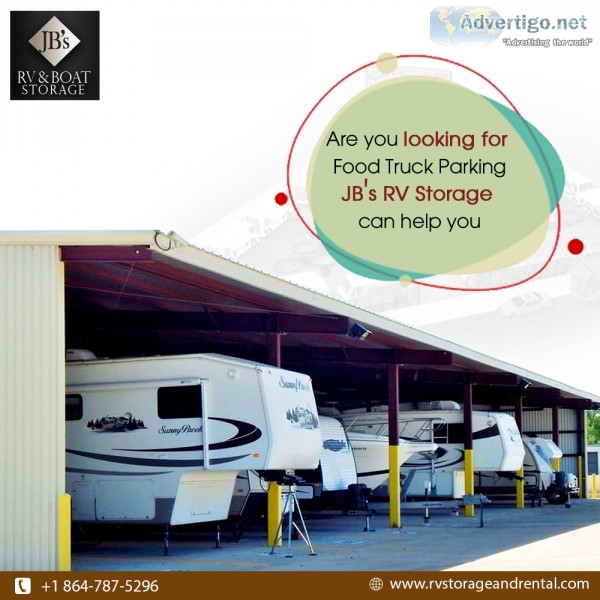 Best Rv and Boat storage rentals Food Truck Storage in Greer Sou