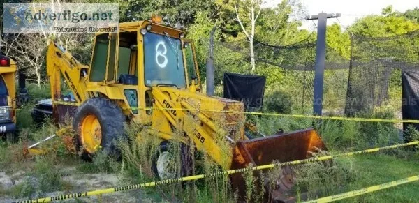 1983 Ford 555 Backhoe