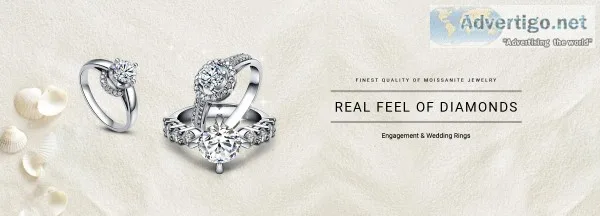 Vintage moissanite ring