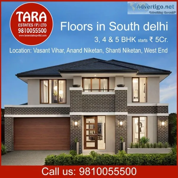 4 bhk builder floors in anand niketan Property in anand niketan