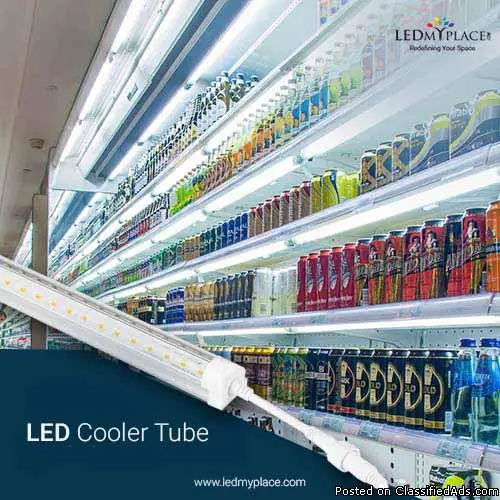 Install LED Cooler Tubes is highly energy-efficient and replace 