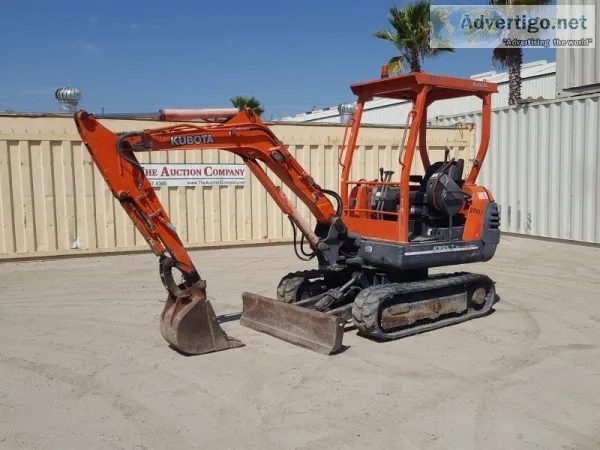 2001 KUBOTA KX61-2 MINI HYDRAULIC EXCAVATOR 11