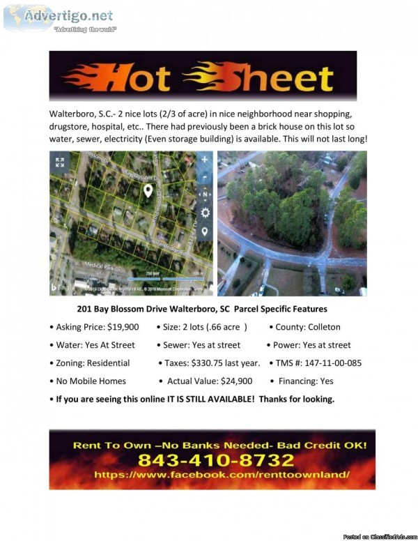 Land For Sale By Owner - No Banks Needed