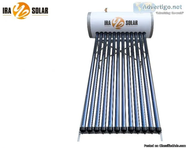 Heat pipe pressurized solar water heater 150L12tubes