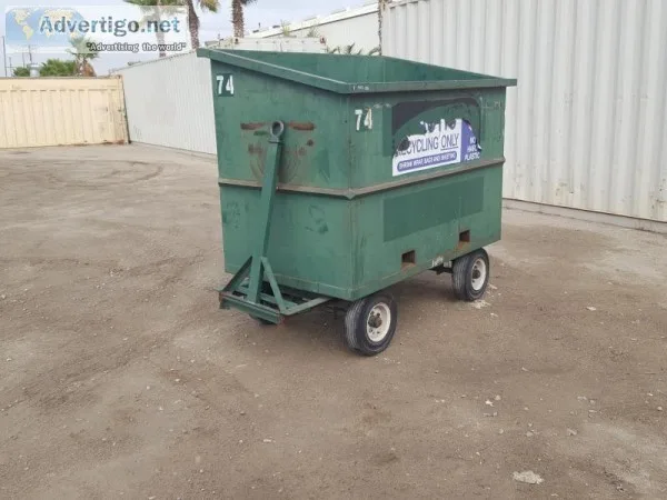 6 X4 X42&quot PORTABLE TRASH BIN (2)
