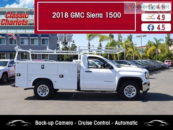 Used 2018 GMC SIERRA 1500 W NEW KNAPHIEDE SERVICE BODY for Sale 