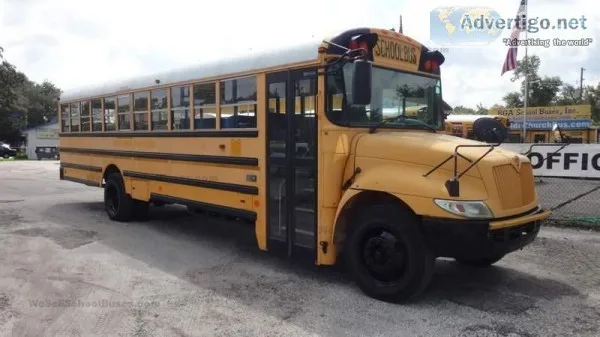 2006 International High Top School Bus  Tool Belly Box