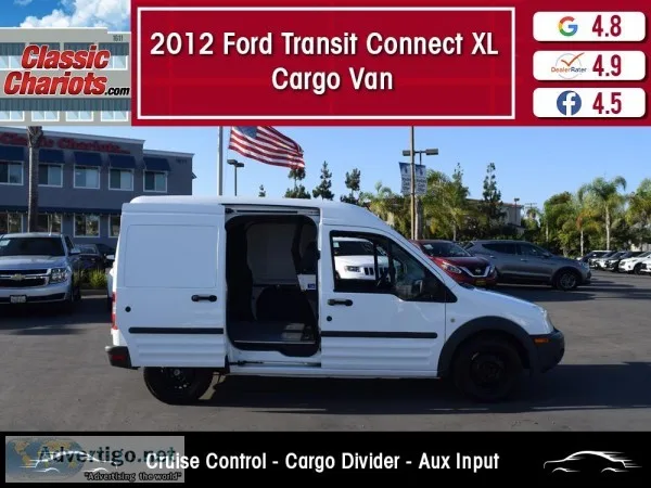 Used 2012 FORD TRANSIT CONNECT CARGO VAN XL FOR Sale in San Dieg