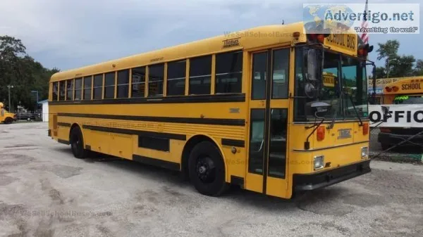 1999 Thomas MVP Rear Engine High Top School Bus  AC