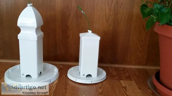 PVC Bird Feeders
