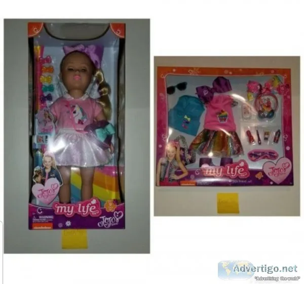 Brand New JoJo Siwa Doll  and Travel set 2018 release
