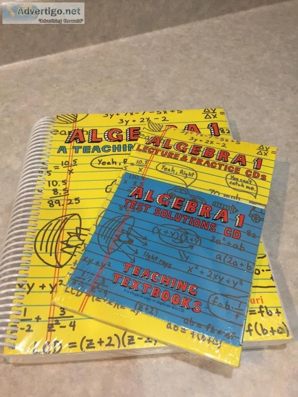 Teaching Textbooks Algebra 1 (1.0)