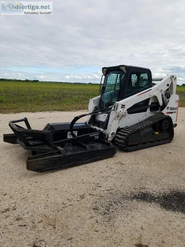 Property clean upBobcat work