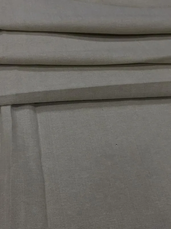 Black Cotton Chambray Fabric