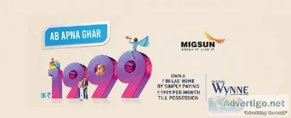 Own a lavish home in Migsun Ultimo  9250001807 Noida