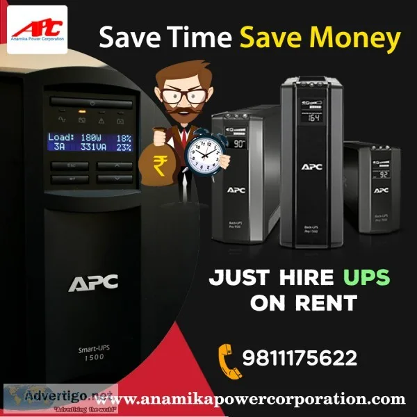 Online ups on rent with quality service 