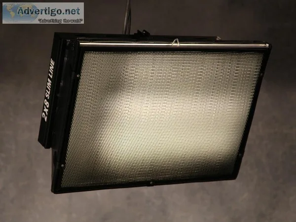 2X8 Slimline LED with daylight tubes
