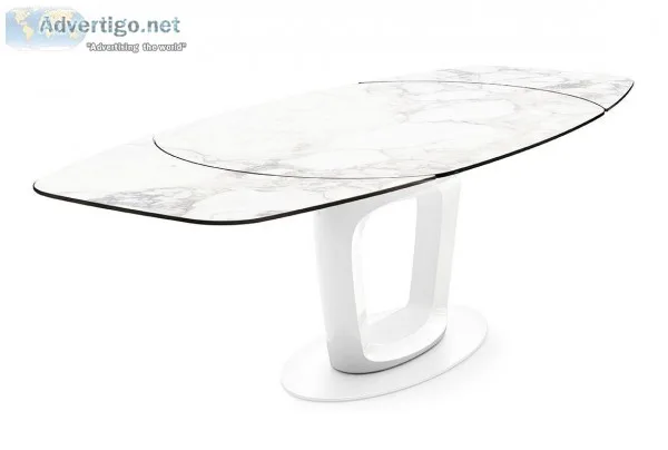 Modern Design Orbital 4064-C Extendable Dining Table