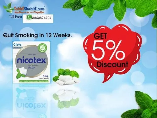 Nicotex  Buy Nicotex Chewing Gum OnlineChewing Gumsand StripsNic