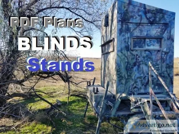 DeerBlind Deerstand DIY Window Plans PDF - Feeders and Much More