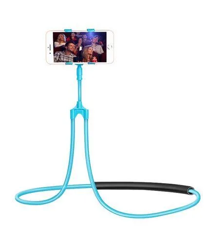 Avail Flexible 360 degree Rotation Hanging Neck Mobile Phone Hol