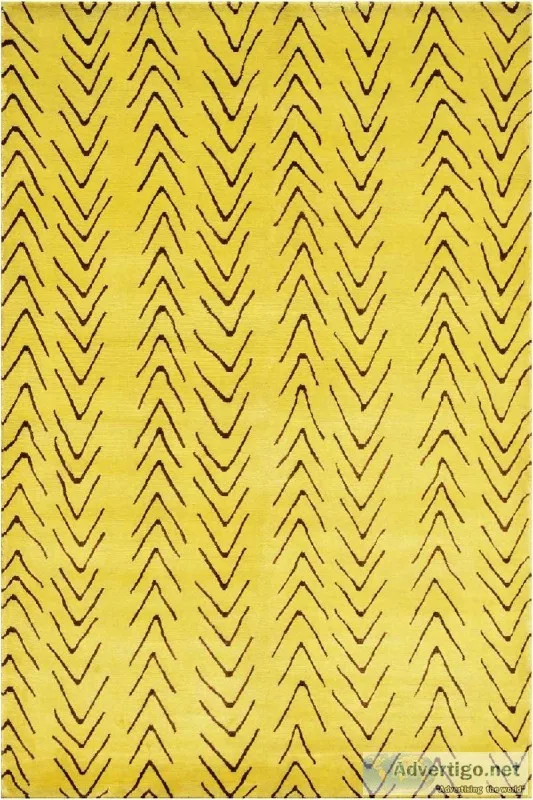 Inward Arrow modern Rug - Yak Carpet