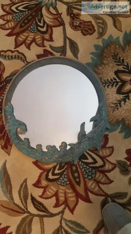 Cast Iron Mirror