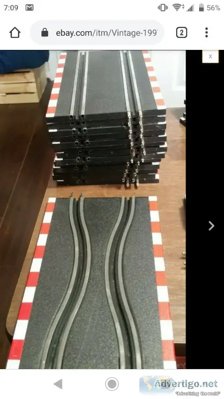Wanted vintage Tyco slot race track battery operated track only