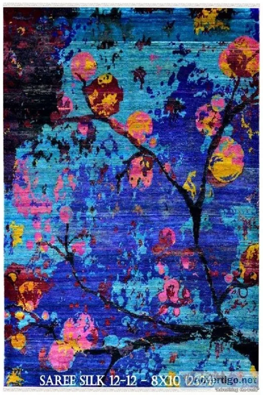 Midnight Beauty Modern Carpet - Yak Carpet