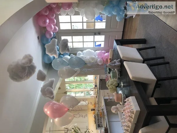 Pink and Blue Party Decorations