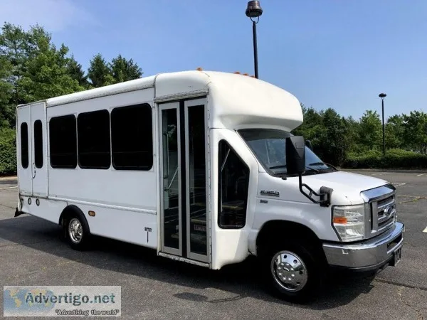 Ford E350 Used Wheelchair Shuttle Bus For Sale (A5025)