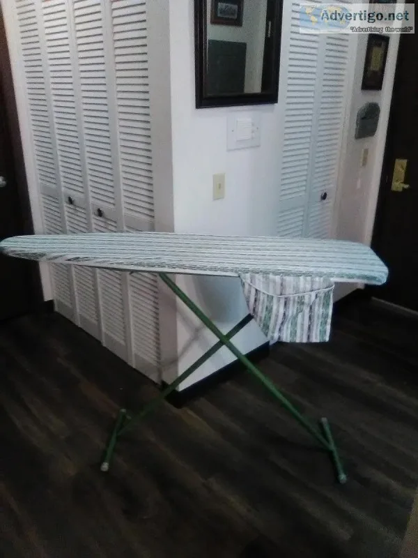 Ironing board with cover
