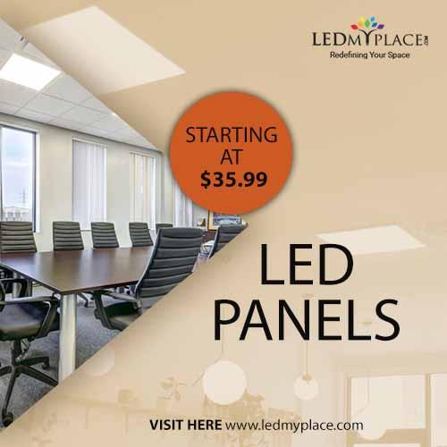 Illuminate Your Indoor Area  By Using LED  Panel Light