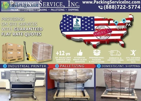 Packing Service Inc Mobile AL - Machinery Crating  Palletizing F