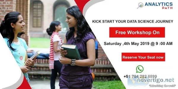 Attend  Free Workshop On Data Science At Analytics Path On 4th M