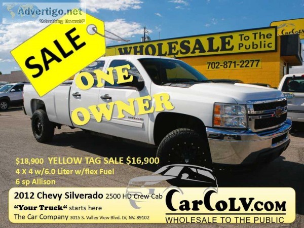 2012 Chevrolet Silverado 2500 HD Crew Cab LT 4WD W8 ft.bed