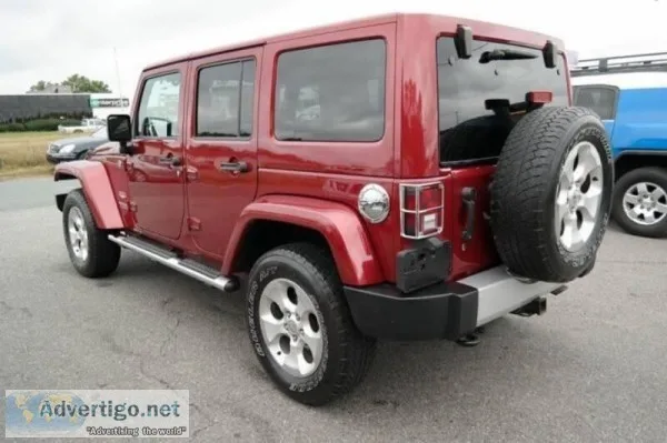 2013 JEEP WRANGLER UNLIMITED SAHARA4X4AUTOMAT ICHEATED SEATS