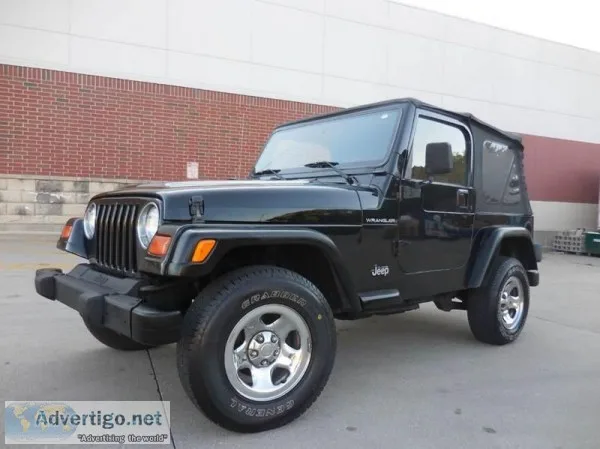 2002 Jeep Wrangler Black 58100 Miles